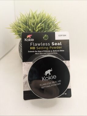Kokie Flawless Seal HD Setting Powder - Black Compact